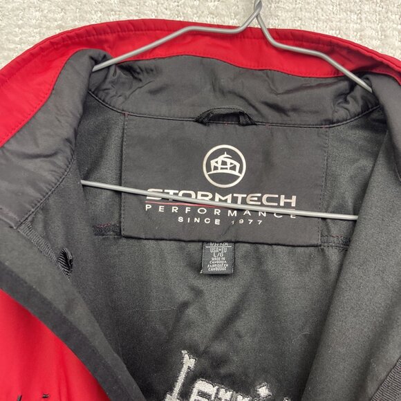 VTG Festival Country Val-Des-Monts Red Jacket Men Sz L Québec Music Cowboy - Picture 12 of 15